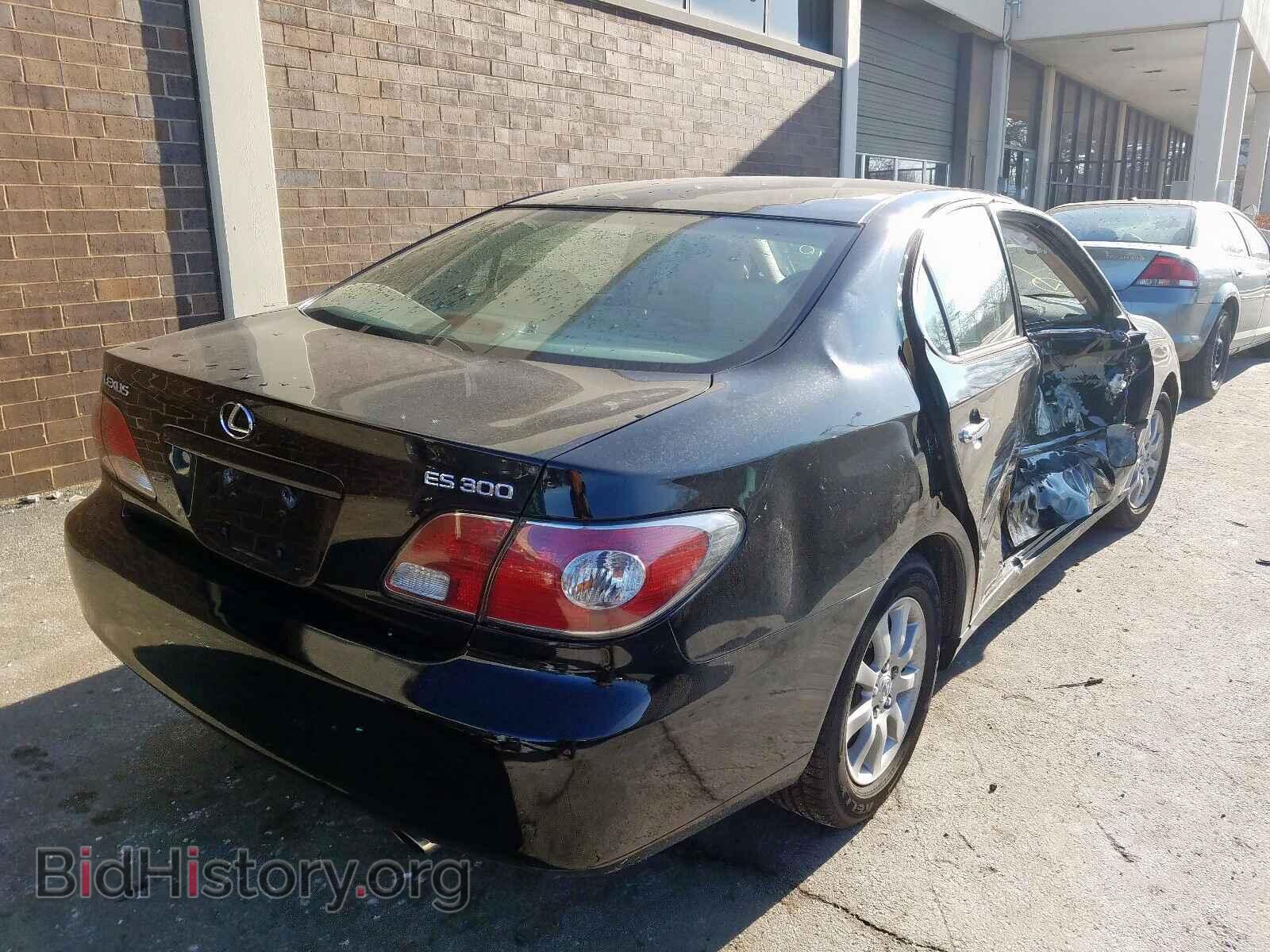 2003 LEXUS ES300 - VIN: JTHBF30G536014594 - Фото 4