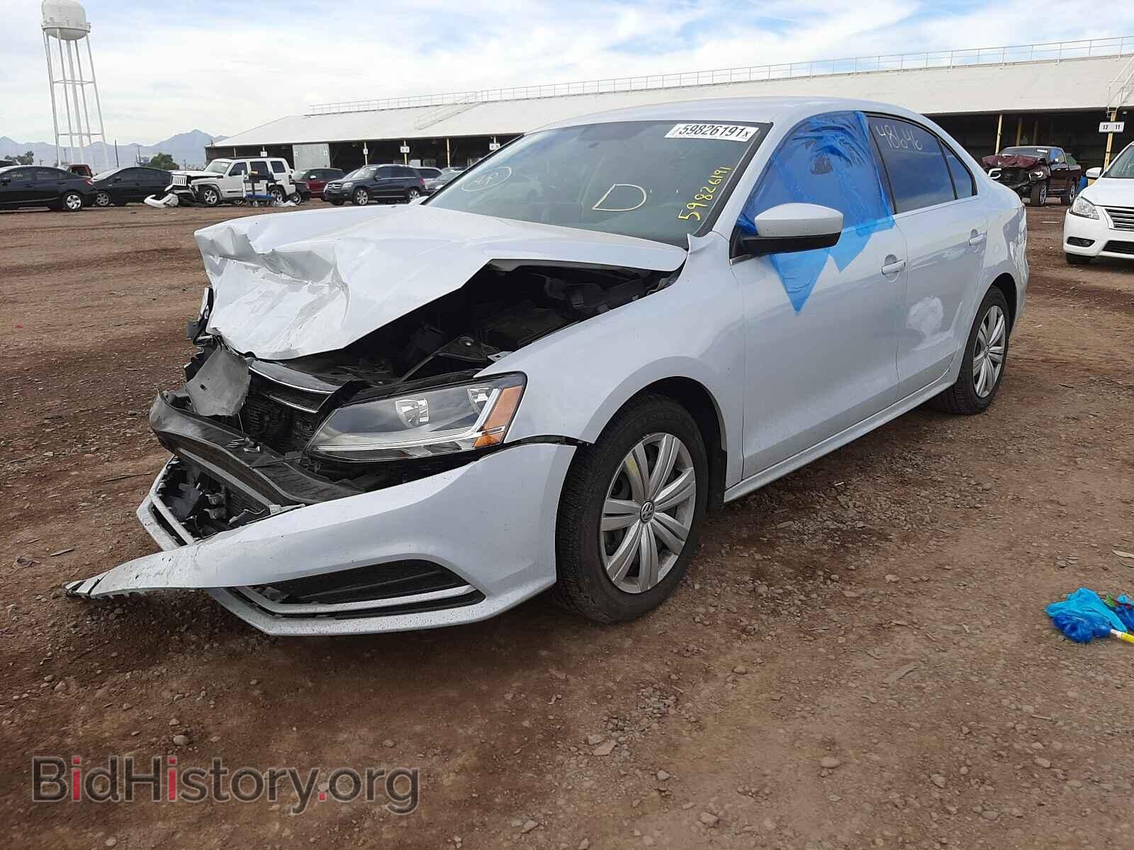 2017 VOLKSWAGEN JETTA - VIN: 3VW2B7AJ3HM350201 - Фото 2