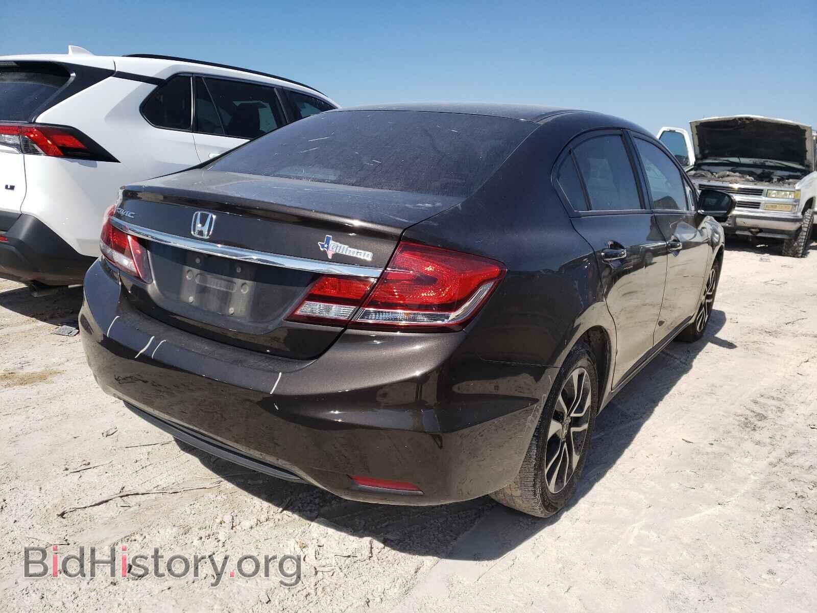 2014 HONDA CIVIC - VIN: 2HGFB2F80EH521527 - Фото 4