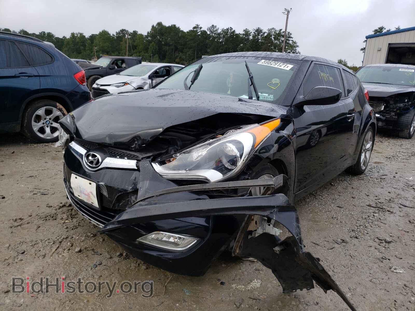 2012 HYUNDAI VELOSTER - VIN: KMHTC6AD8CU043664 - Фото 2
