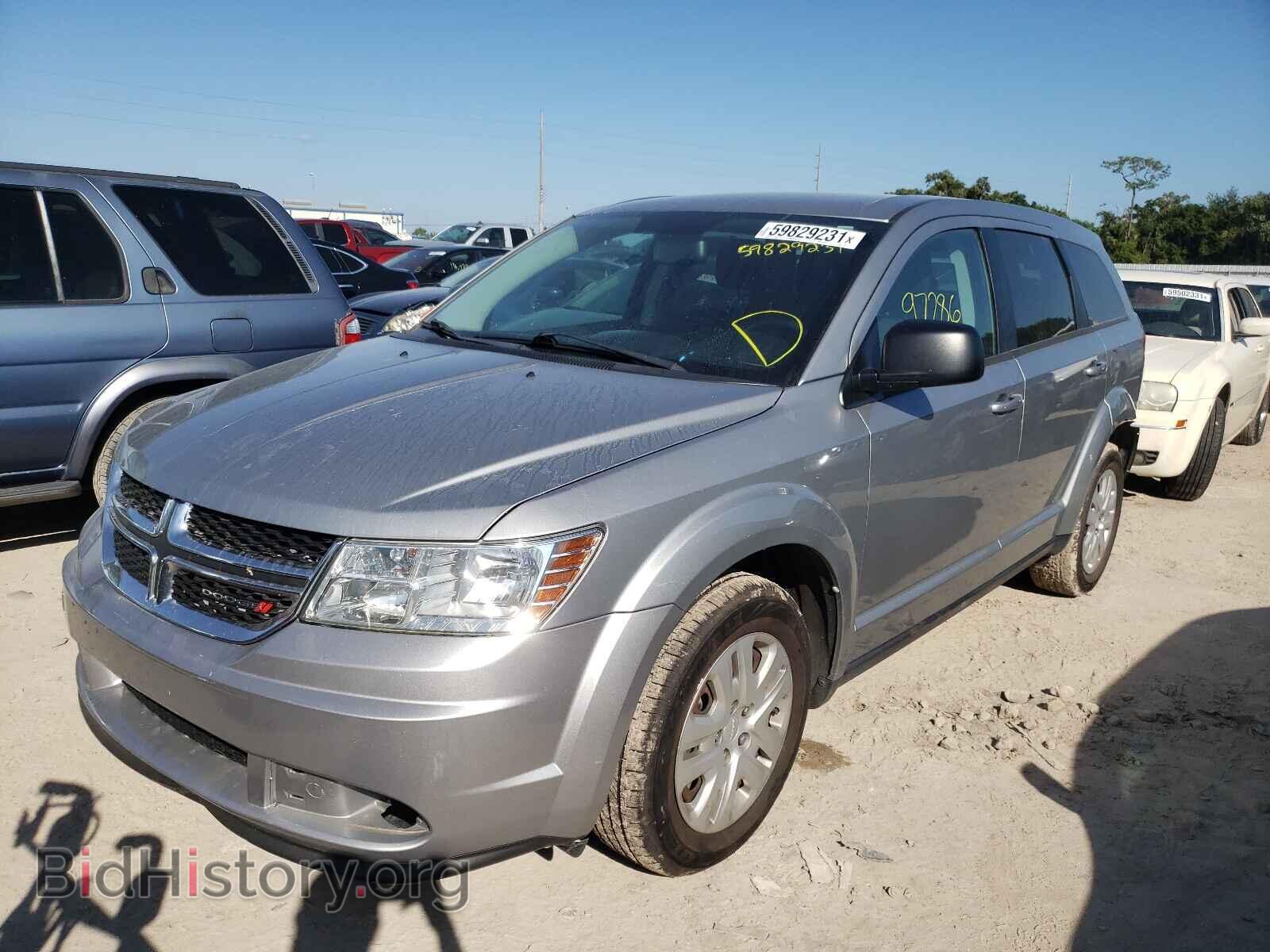 2015 DODGE JOURNEY - VIN: 3C4PDCAB6FT617404 - Фото 2