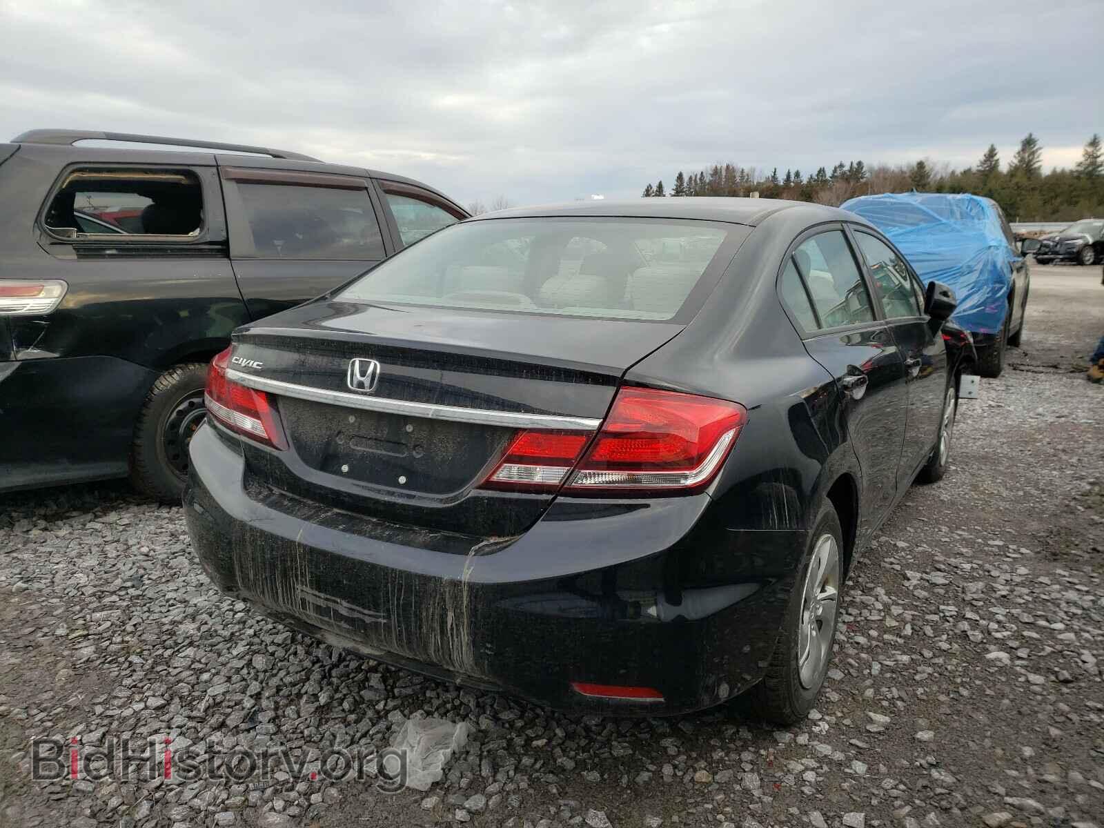 2013 HONDA CIVIC - VIN: 2HGFB2F48DH108640 - Фото 4