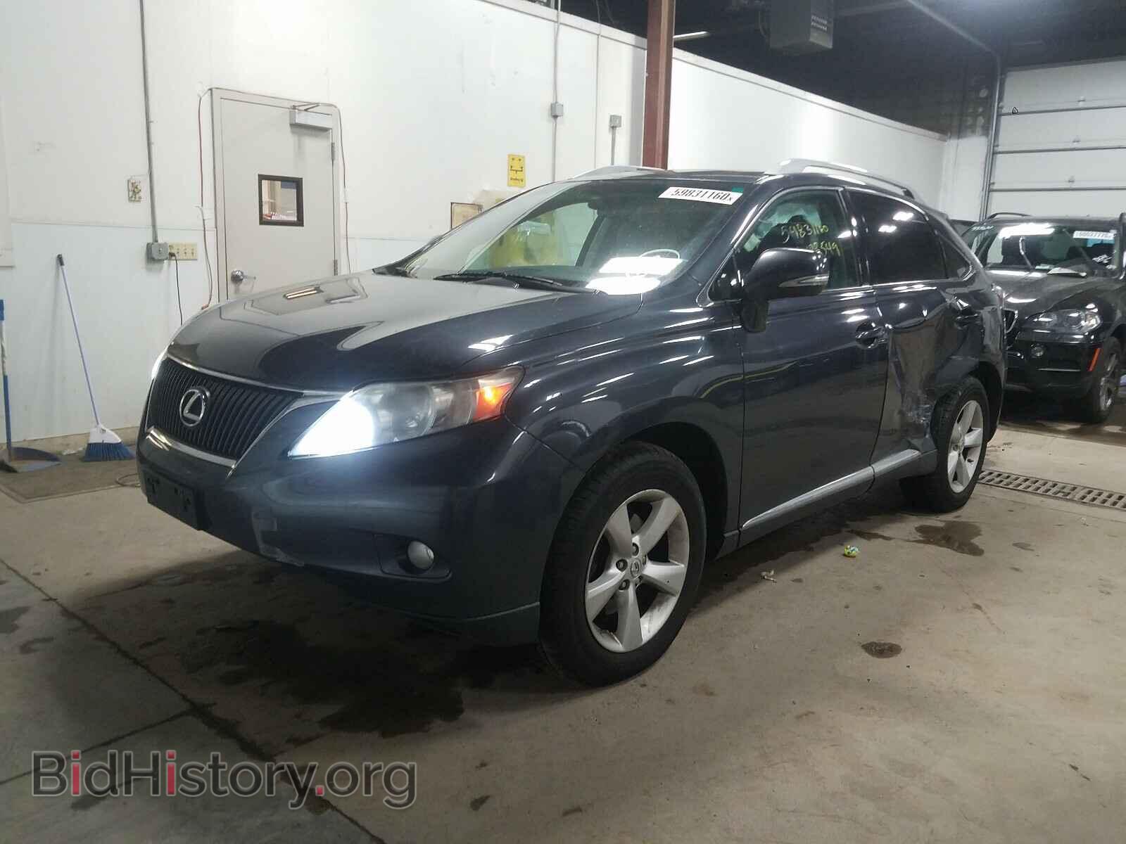 2010 LEXUS RX350 - VIN: 2T2BK1BAXAC018832 - Фото 2