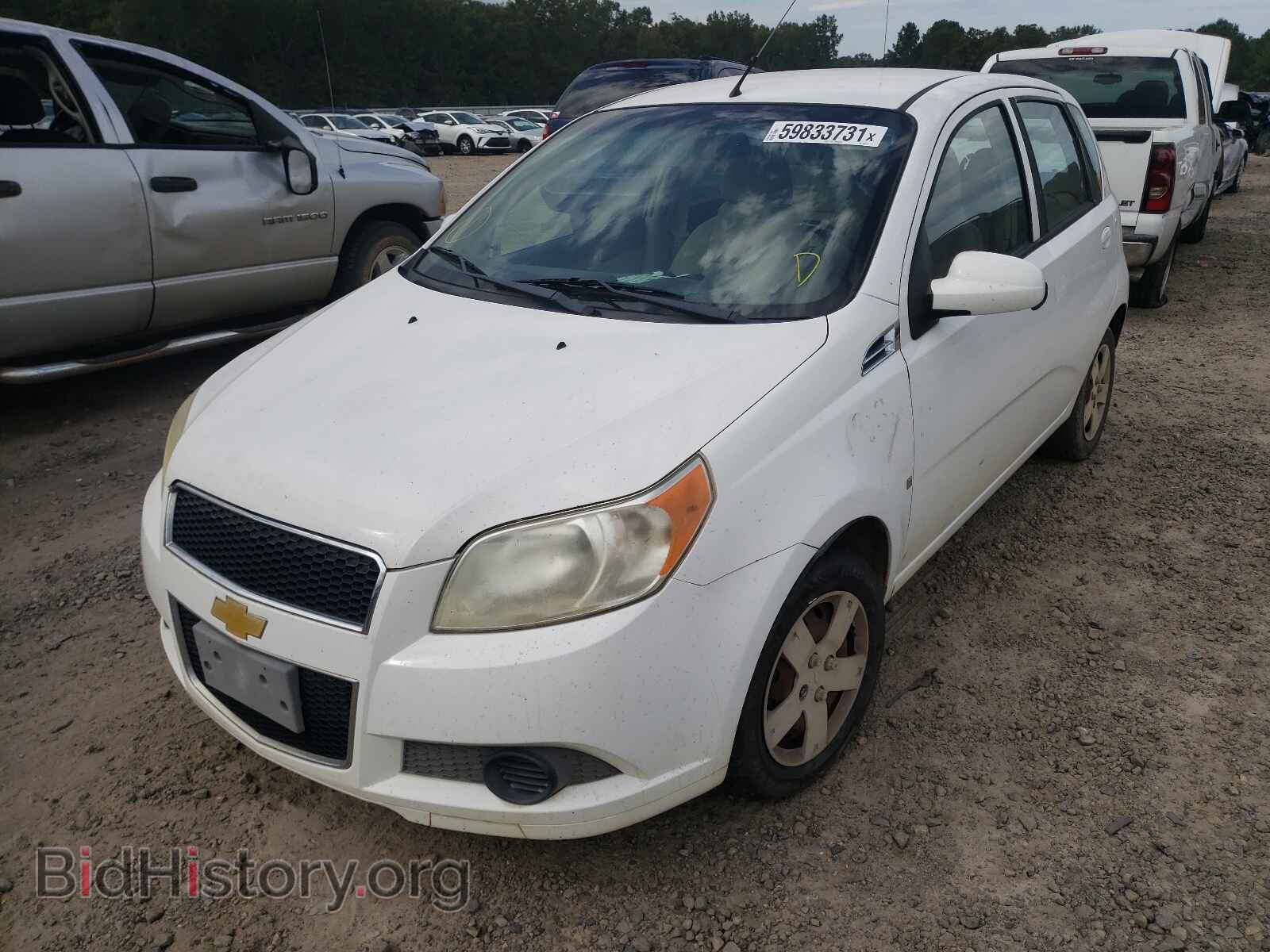 2009 CHEVROLET AVEO - VIN: KL1TD66E59B680574 - Фото 2