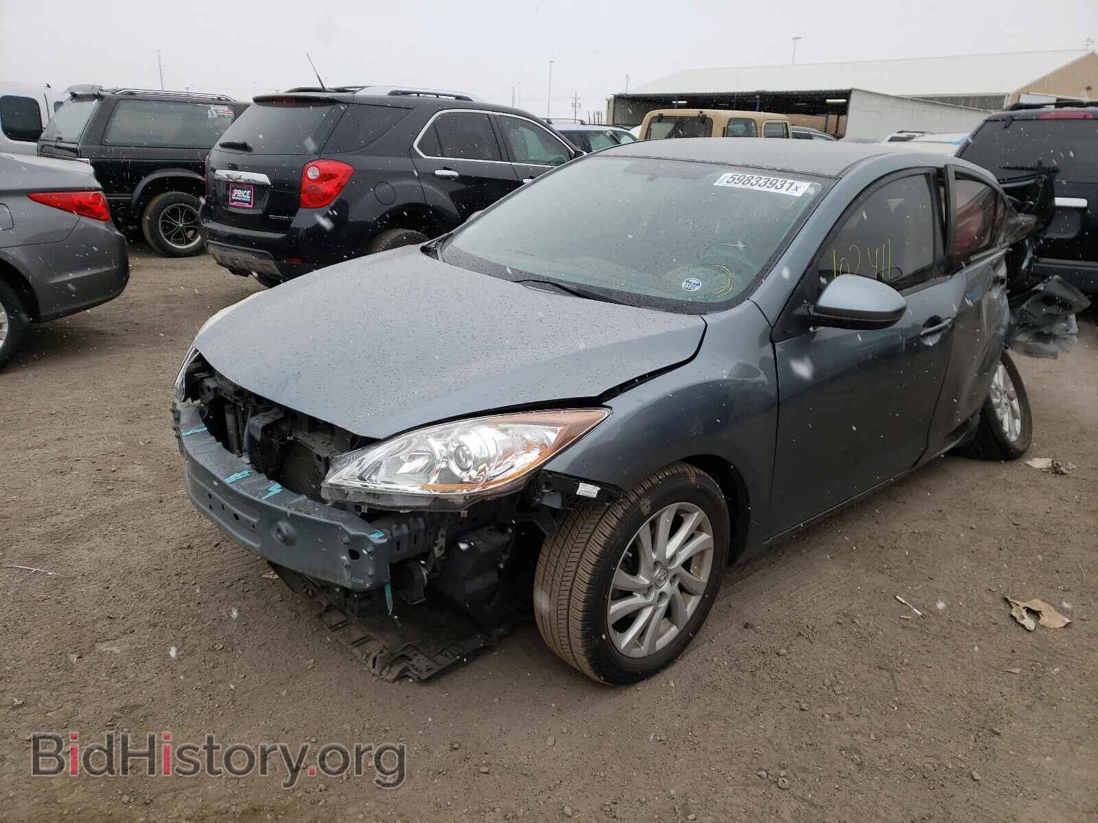 2012 MAZDA 3 - VIN: JM1BL1V72C1534269 - Фото 2