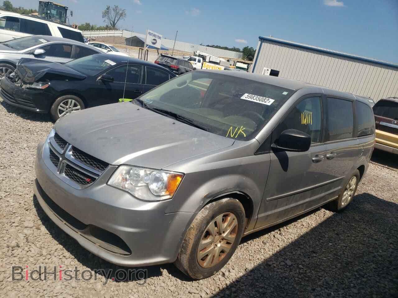2015 DODGE CARAVAN - VIN: 2C4RDGBG1FR743859 - Фото 2