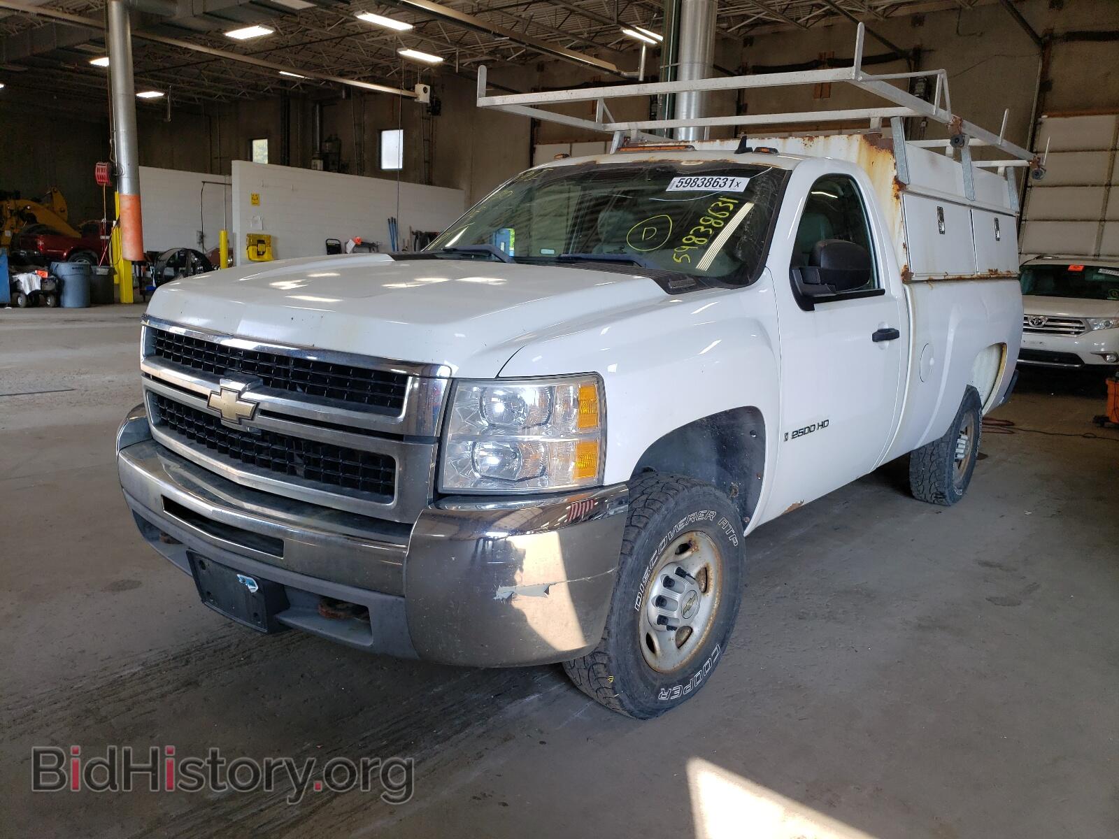 2007 CHEVROLET SILVERADO - VIN: 1GCHC24K87E540985 - Фото 2