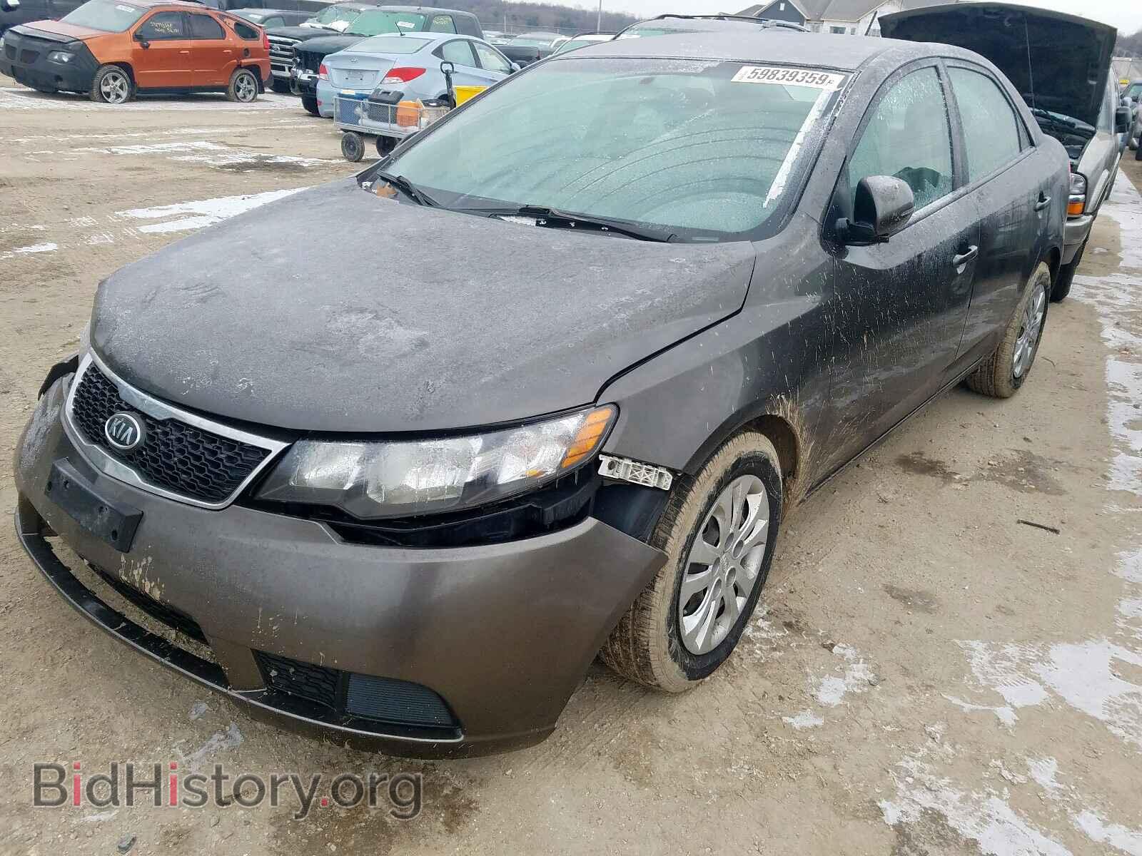 2011 KIA FORTE EX - VIN: KNAFU4A28B5415253 - Фото 2