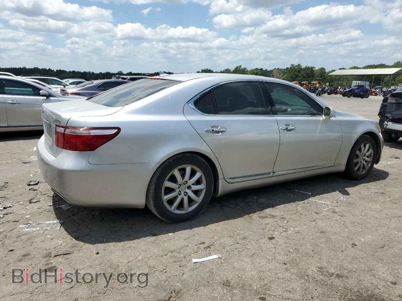 2007 LEXUS LS460 - VIN: JTHBL46F775033687 - Фото 3