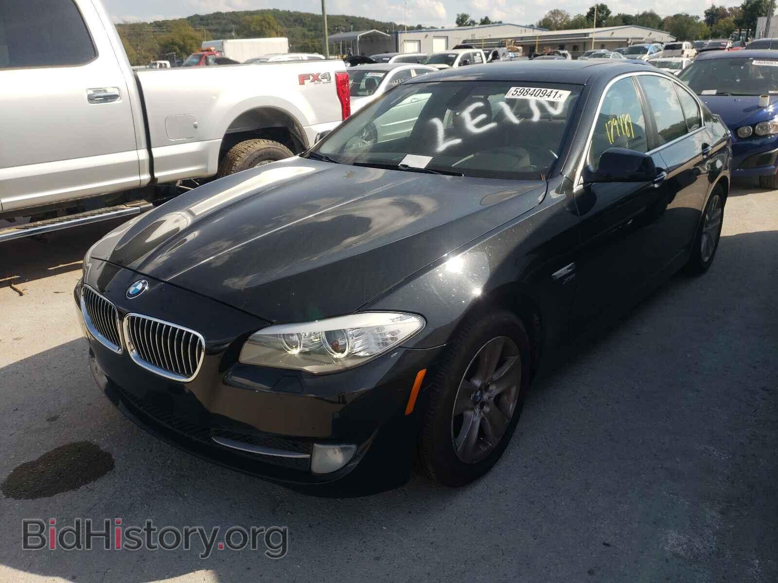 2012 BMW 5 SERIES - VIN: WBAXH5C59CDW07293 - Фото 2