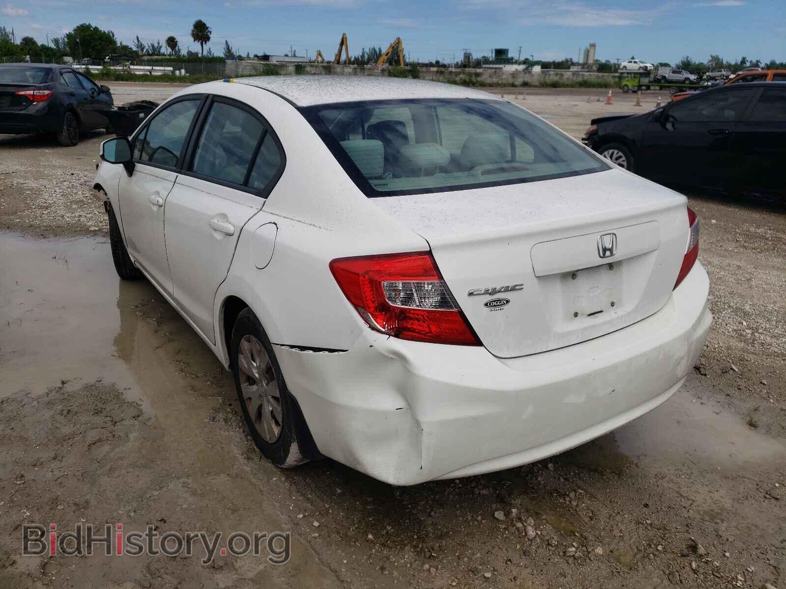 2012 HONDA CIVIC - VIN: 19XFB2F5XCE014356 - Фото 3
