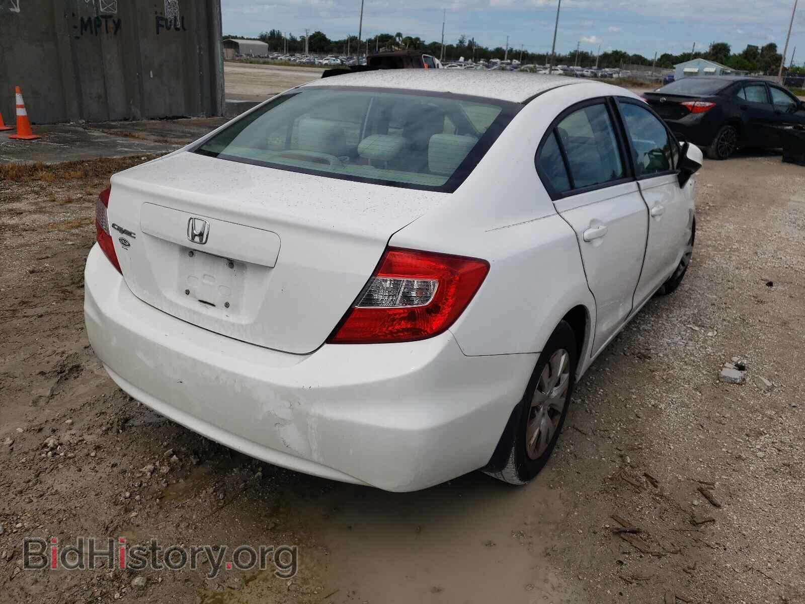 2012 HONDA CIVIC - VIN: 19XFB2F5XCE014356 - Фото 4