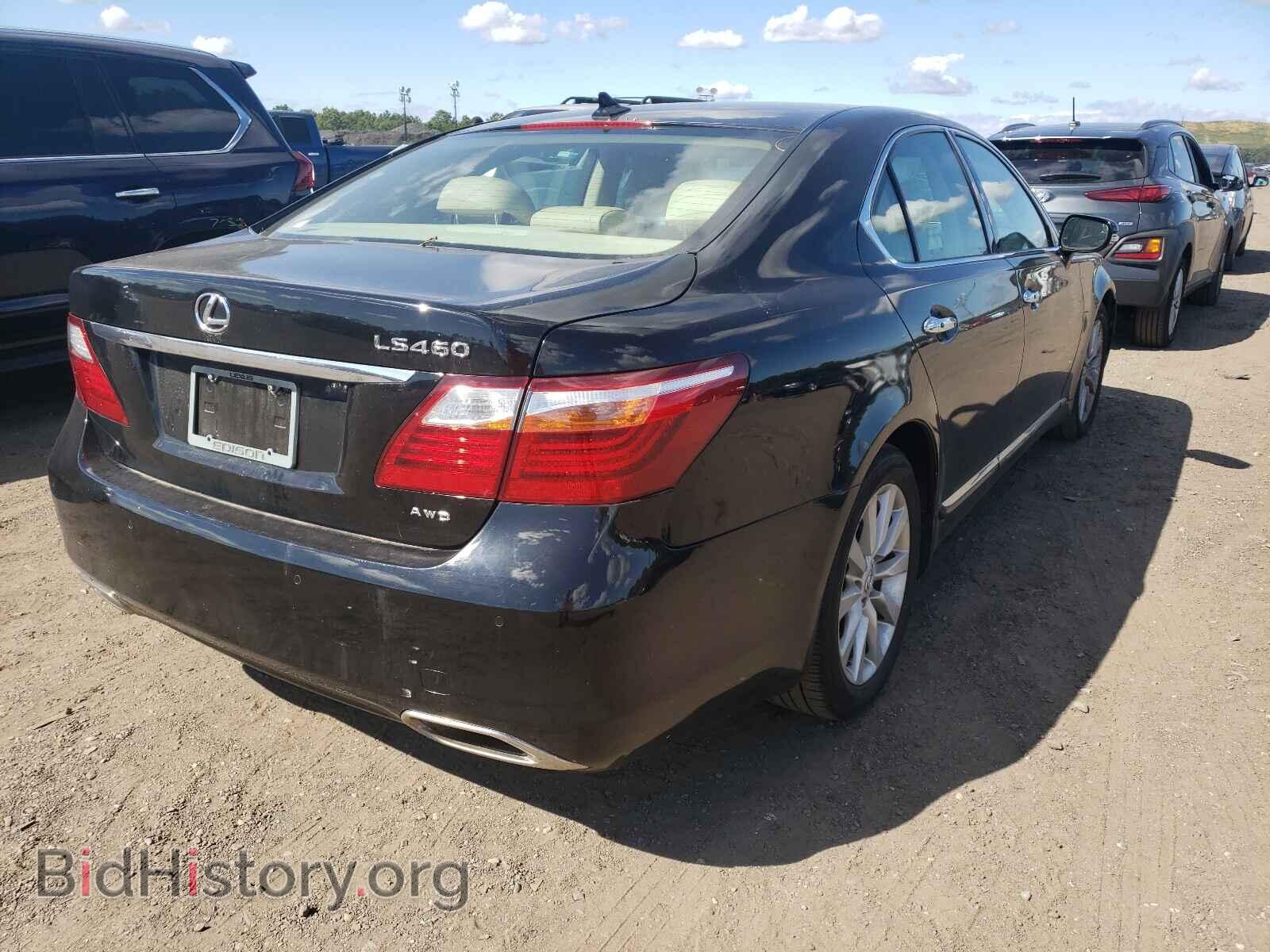 2012 LEXUS LS460 - VIN: JTHCL5EF8C5013650 - Фото 4