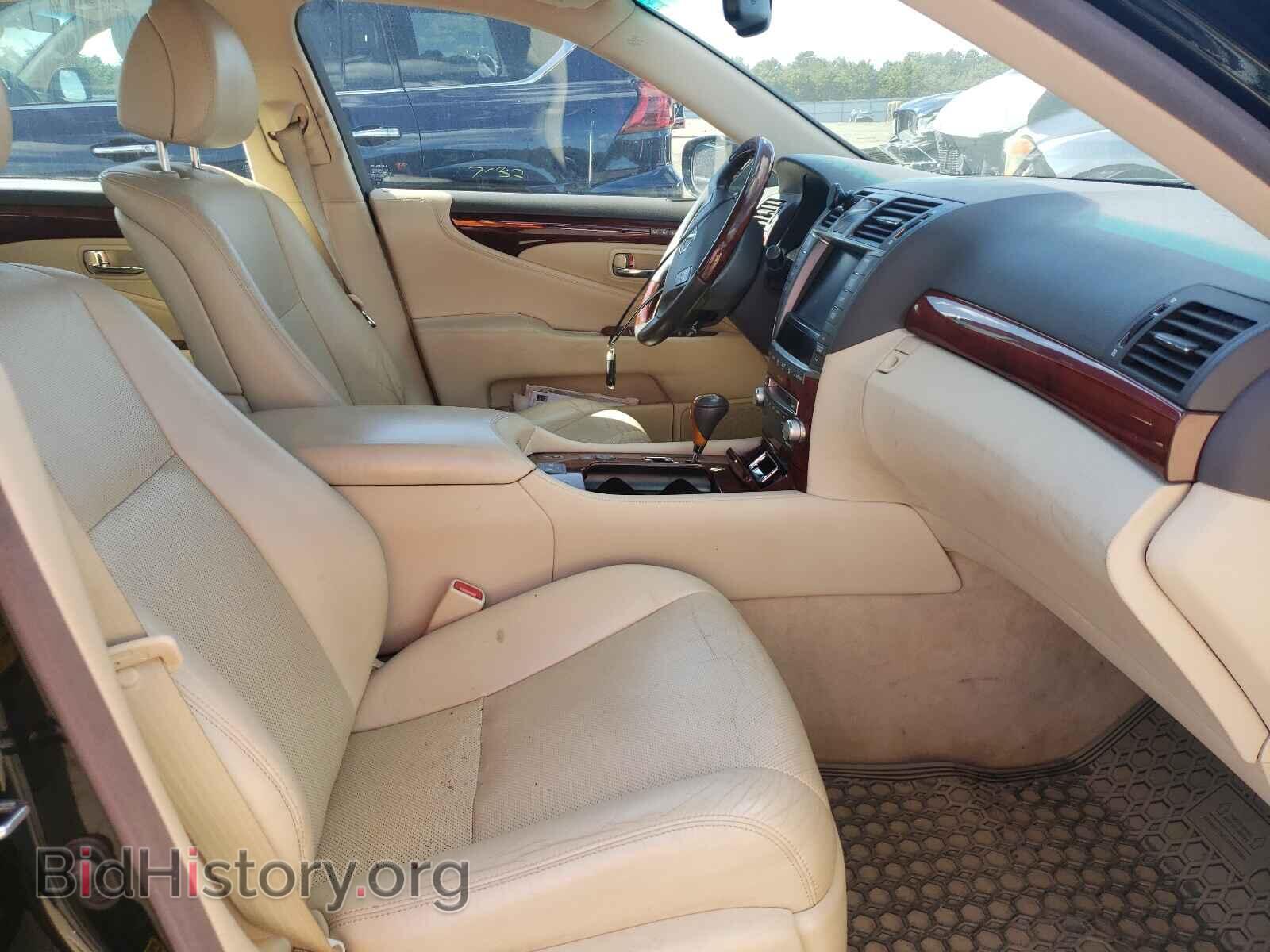 2012 LEXUS LS460 - VIN: JTHCL5EF8C5013650 - Фото 5