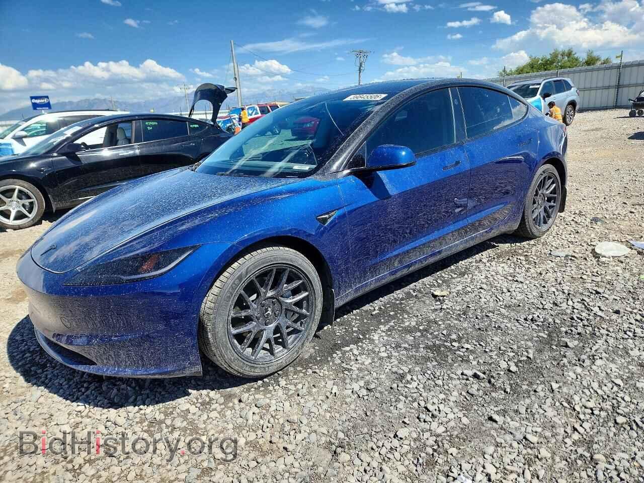 Photo 5YJ3E1EB3RF809490 - TESLA MODEL 3 2024