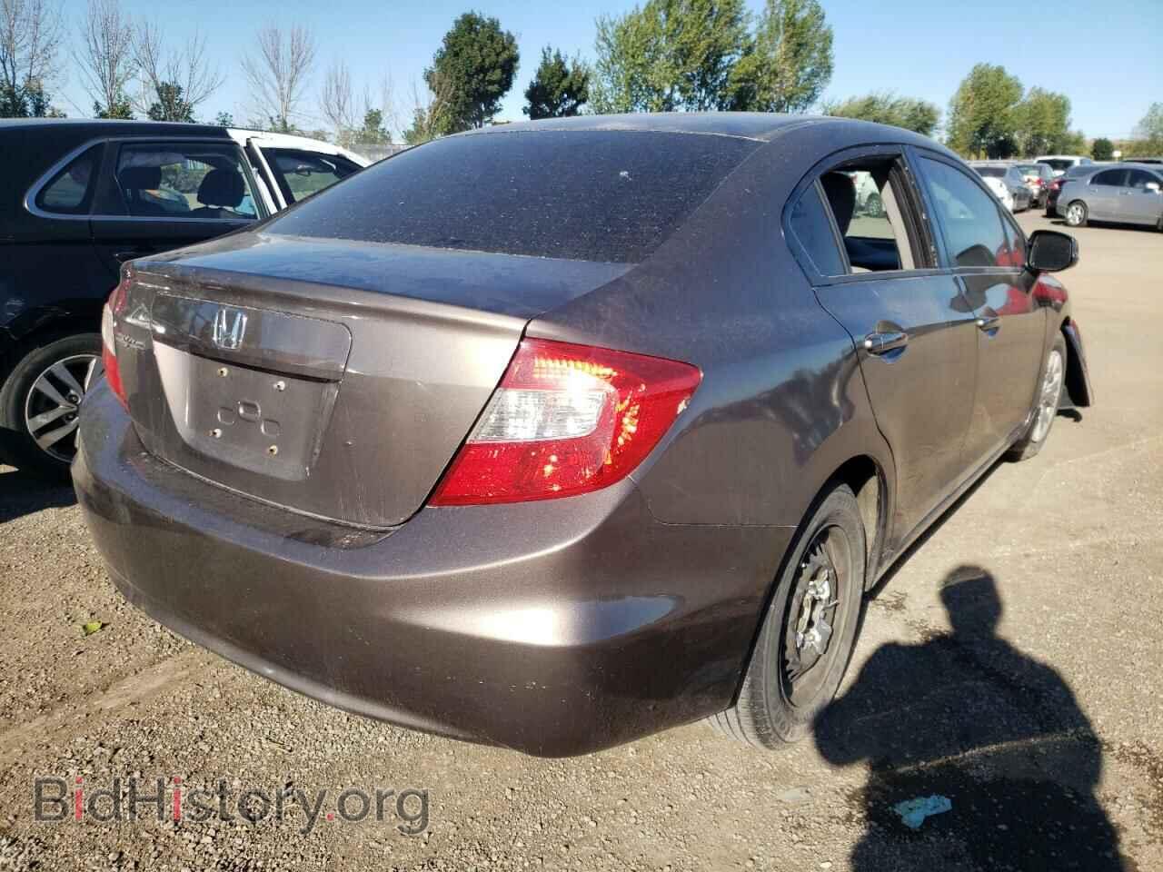2012 HONDA CIVIC - VIN: 2HGFB2F47CH020337 - Фото 4