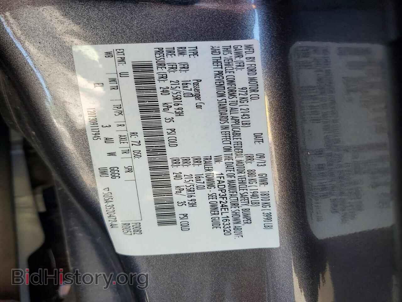 2014 FORD FOCUS - VIN: 1FADP3F24EL163320 - Photo 12
