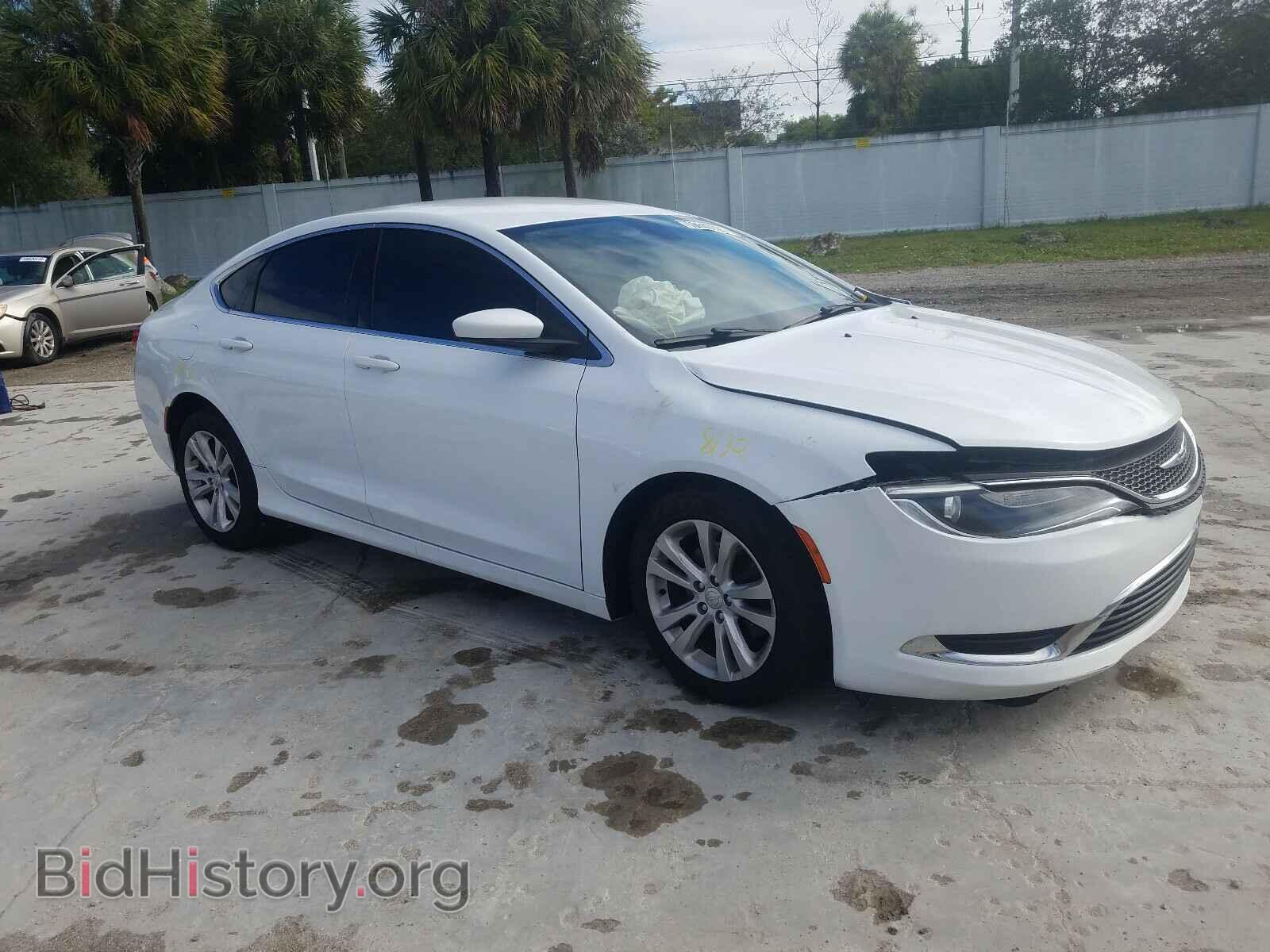 Фотография 1C3CCCAB5GN122036 - CHRYSLER 200 2016
