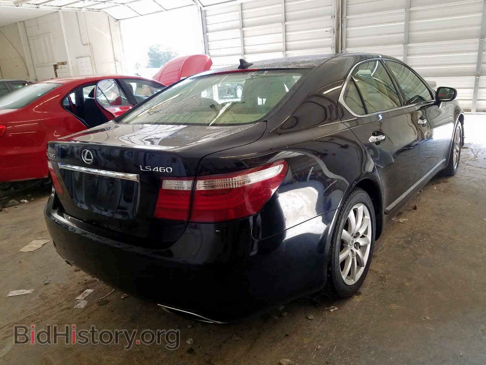 2007 LEXUS LS460 - VIN: JTHBL46F875014341 - Photo 4
