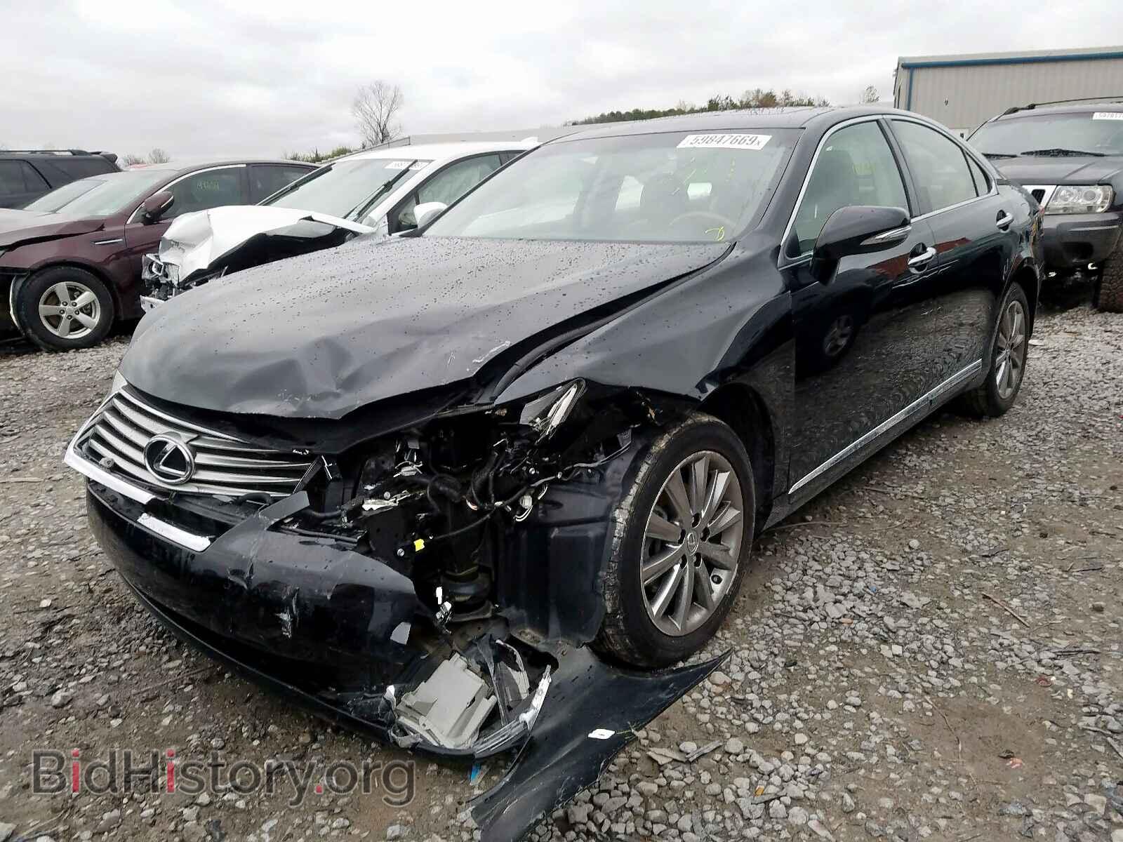 2012 LEXUS ES350 - VIN: JTHBK1EG0C2484533 - Фото 2