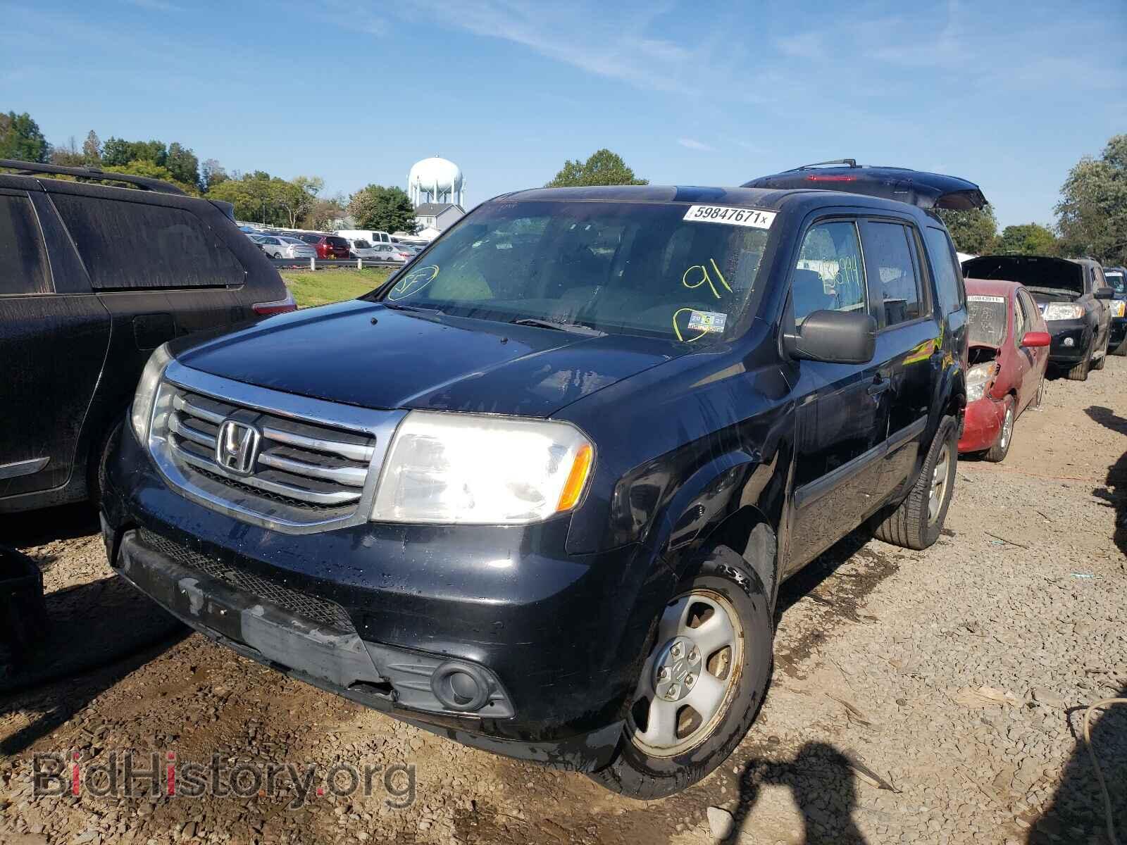 2012 HONDA PILOT - VIN: 5FNYF4H21CB056677 - Photo 2