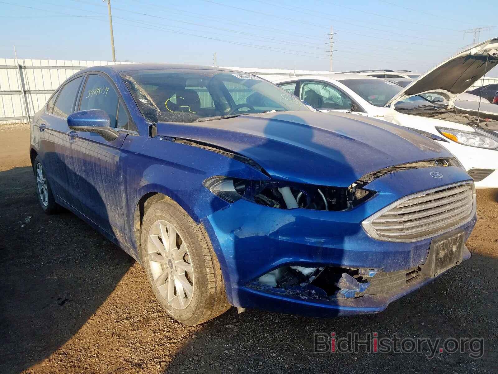 Фотография 3FA6P0H71HR116669 - FORD FUSION SE 2017