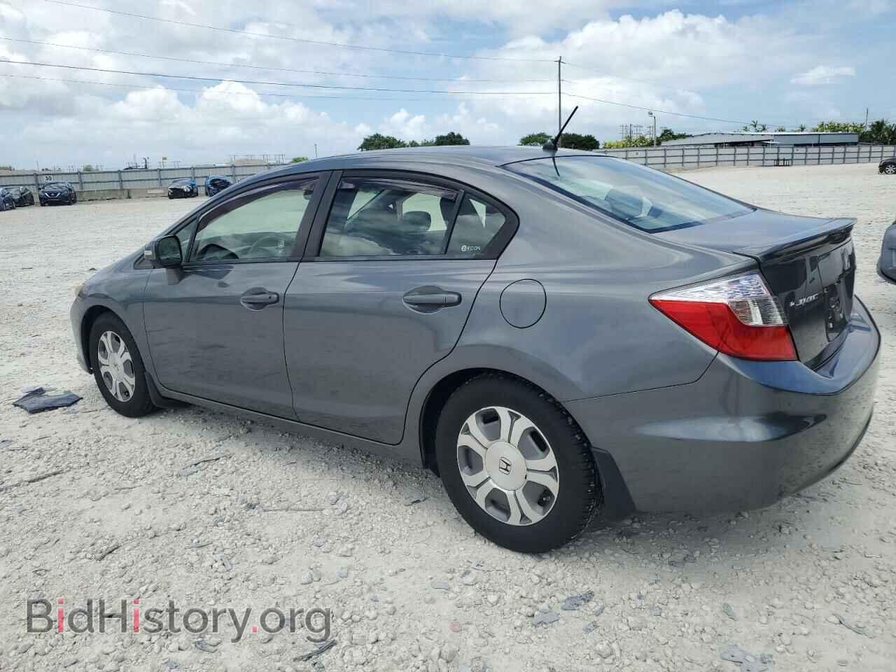 2012 HONDA CIVIC - VIN: JHMFB4F28CS008178 - Фото 2