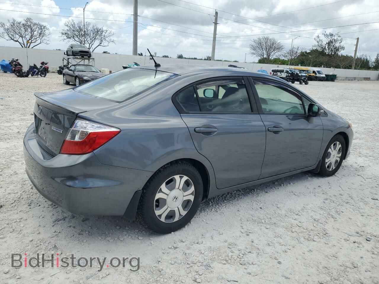2012 HONDA CIVIC - VIN: JHMFB4F28CS008178 - Фото 3