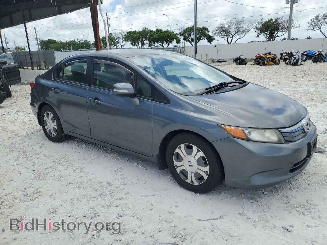 2012 HONDA CIVIC - VIN: JHMFB4F28CS008178 - Фото 4