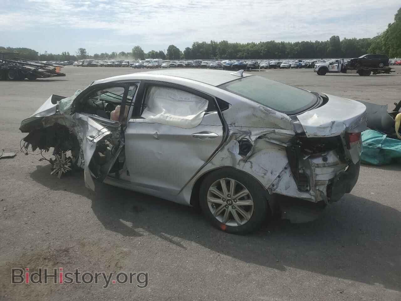 2014 HYUNDAI ELANTRA - VIN: KMHDH4AE5EU122795 - Фото 2
