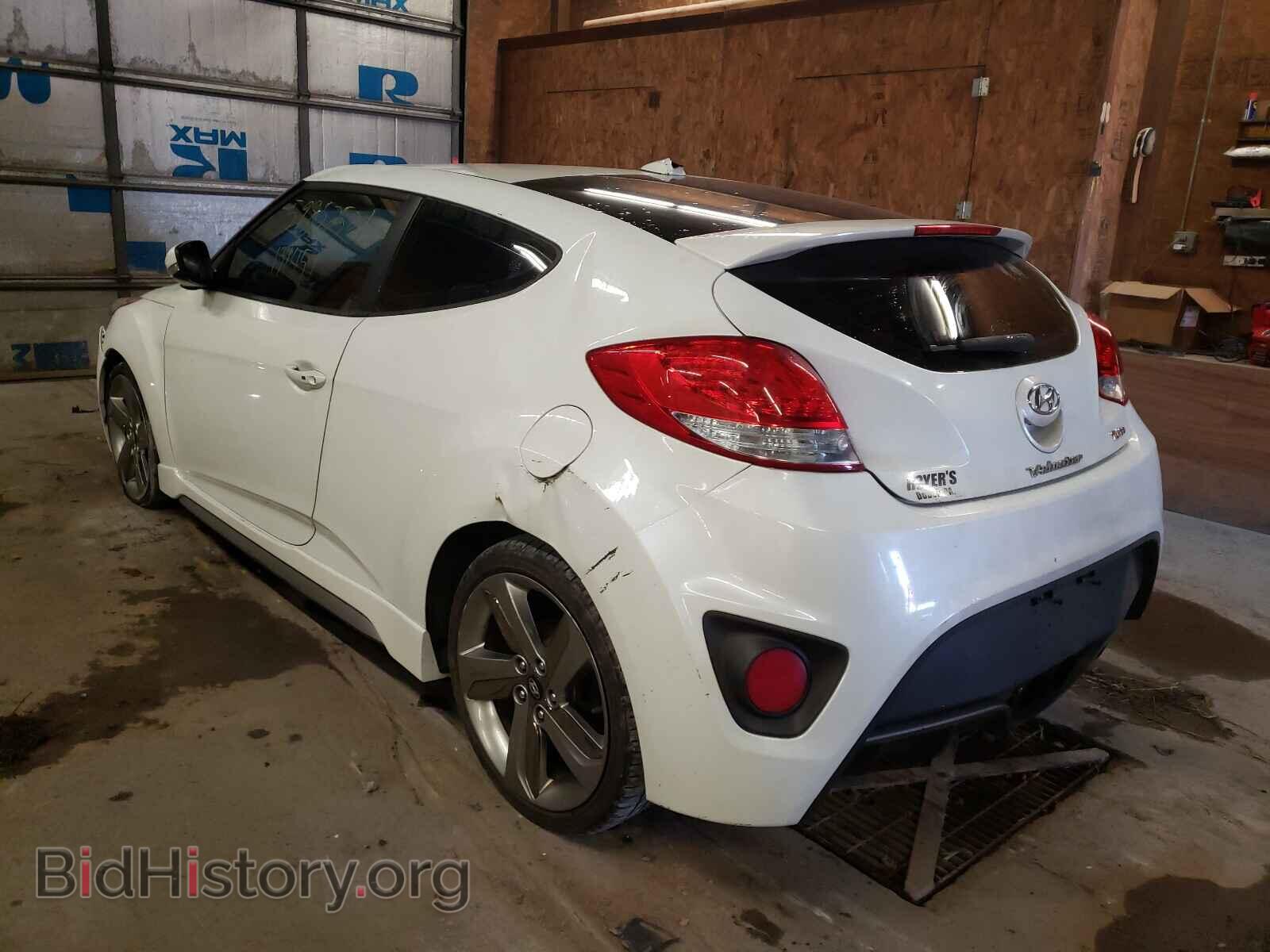 2013 HYUNDAI VELOSTER - VIN: KMHTC6AE2DU144192 - Фото 3