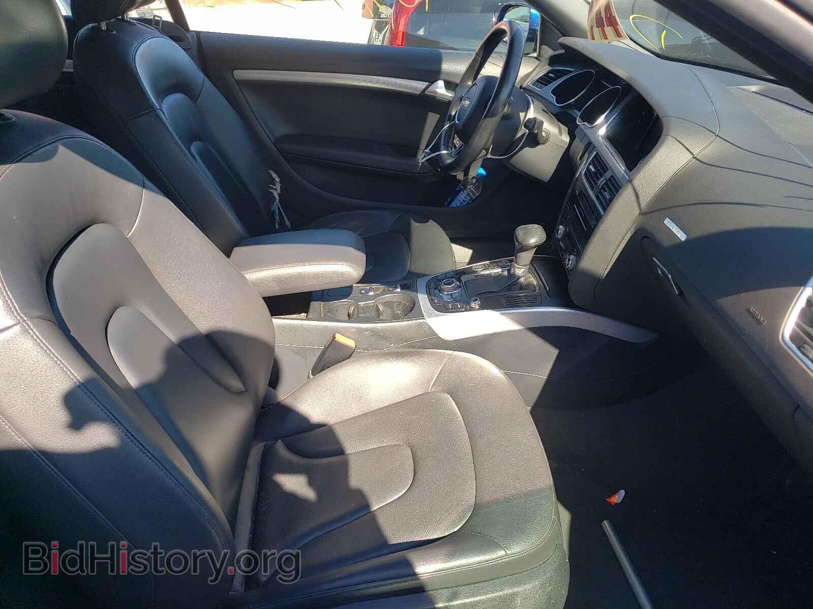 2013 AUDI A5 - VIN: WAULFAFH3DN006492 - Фото 5