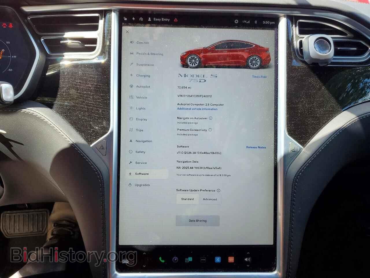 2018 TESLA MODEL S - VIN: 5YJSA1E29JF240012 - Photo 9