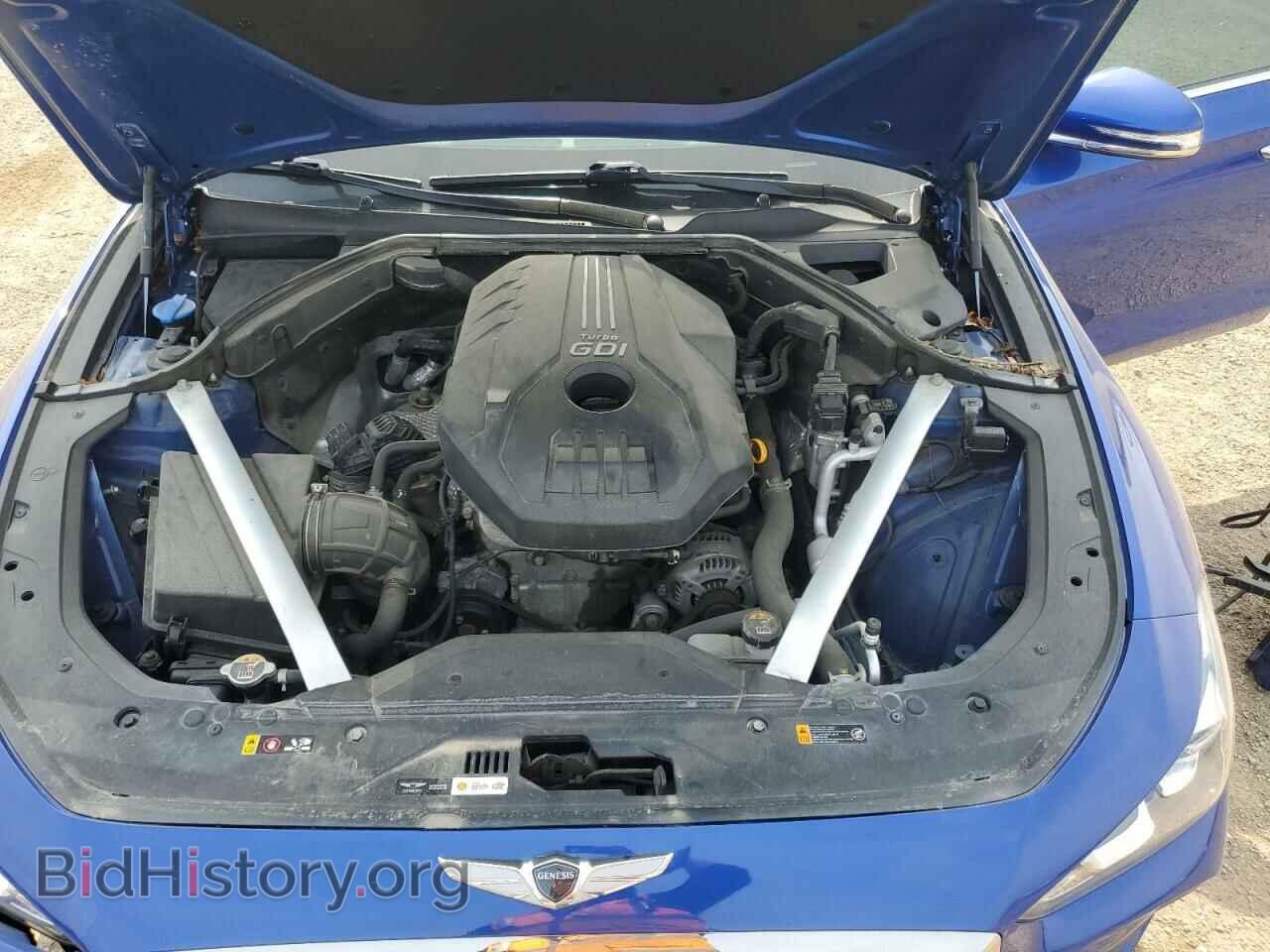 2019 GENESIS G70 - VIN: KMTG64LAXKU013473 - Фото 11