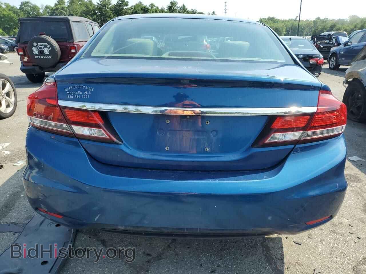 2013 HONDA CIVIC - VIN: 19XFB2F87DE210749 - Фото 6
