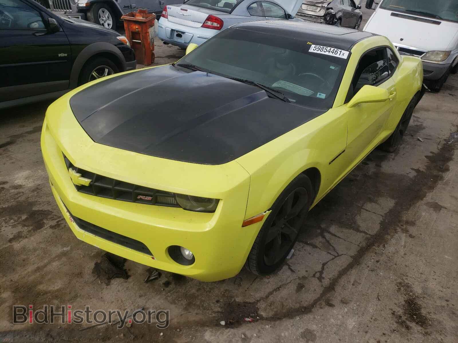 2011 CHEVROLET CAMARO - VIN: 2G1FC1ED2B9122606 - Фото 2