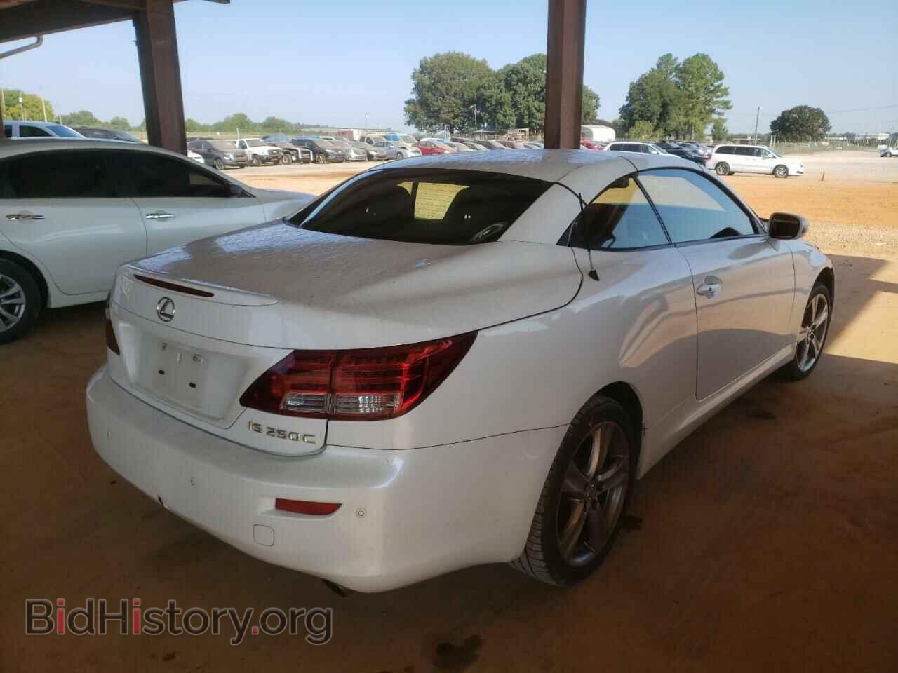 2012 LEXUS IS - VIN: JTHFF2C21C2521351 - Фото 4