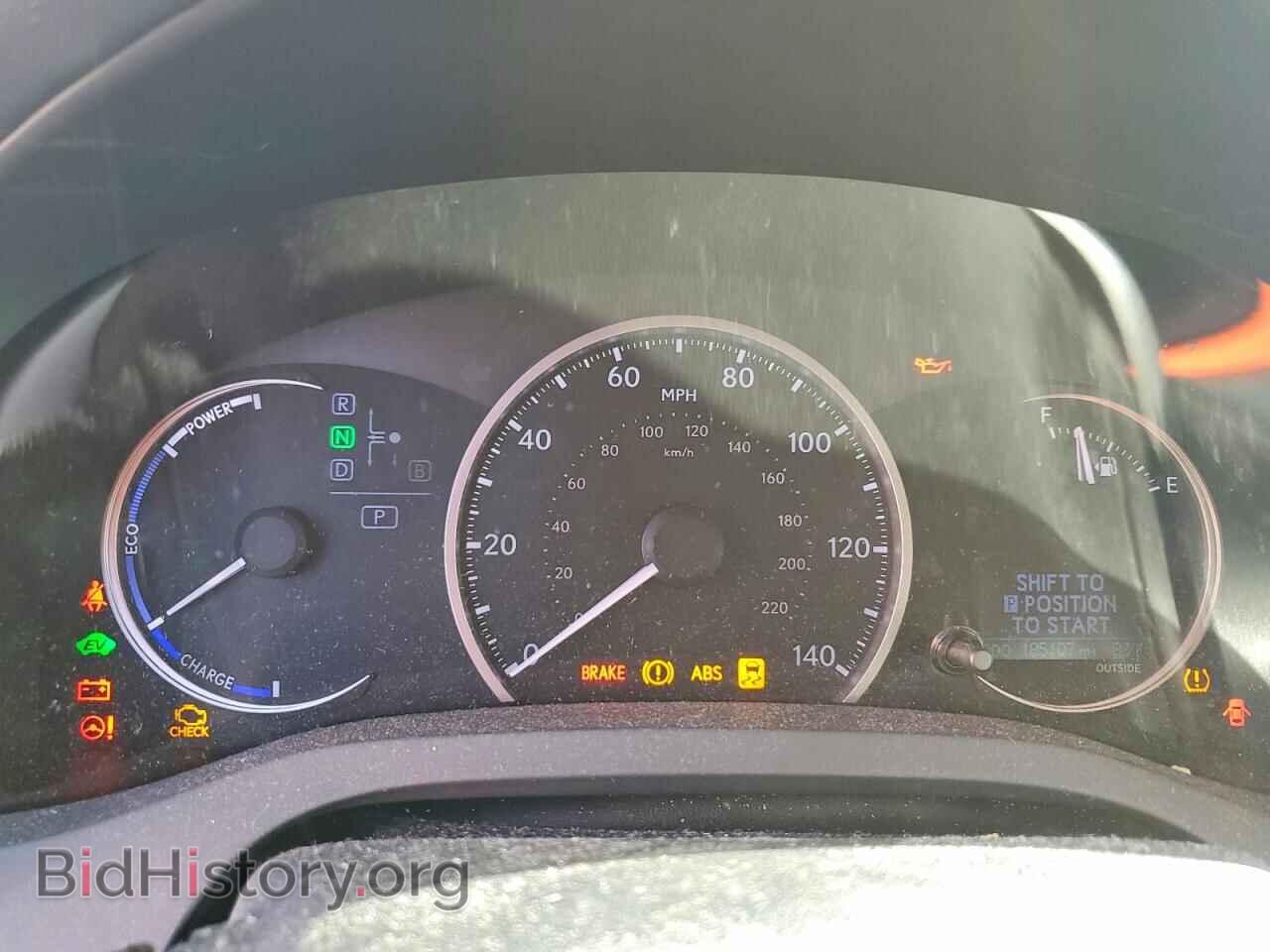 2012 LEXUS CT 200 - VIN: JTHKD5BH5C2052115 - Photo 9