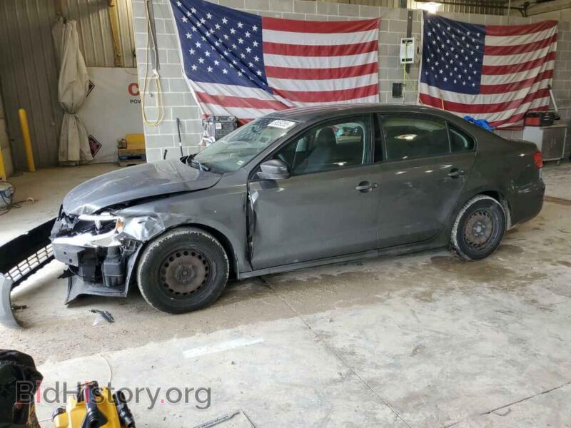 2012 Volkswagen JETTA Base (VIN 3VW2K7AJ8CM308759) — фото 1 из 12, Copart, повреждение: передняя часть