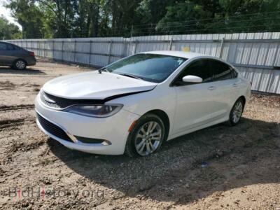 2016 Chrysler 200 Limited, белый — VIN 1C3CCCAB1GN175347, Copart