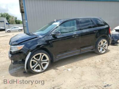 2012 Ford EDGE Sport, black — VIN 2FMDK3AK0CBA11320, Copart