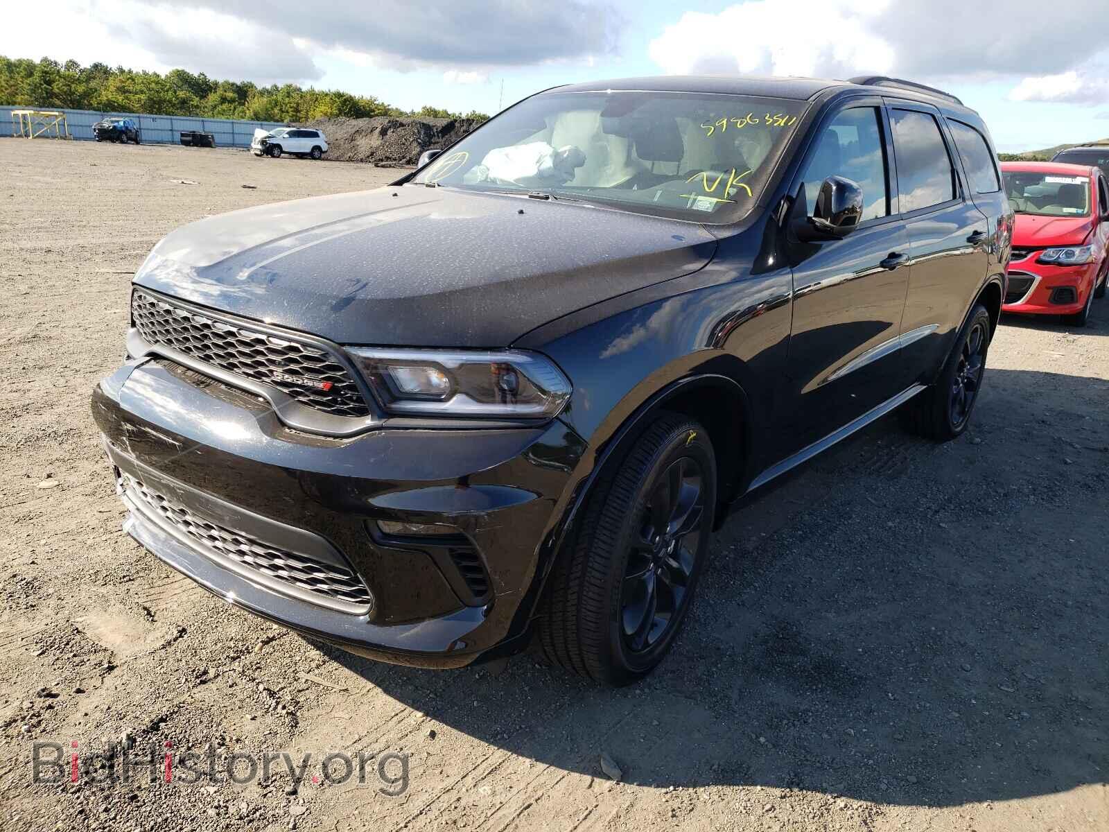 2021 DODGE DURANGO - VIN: 1C4RDJDG7MC763209 - Photo 2
