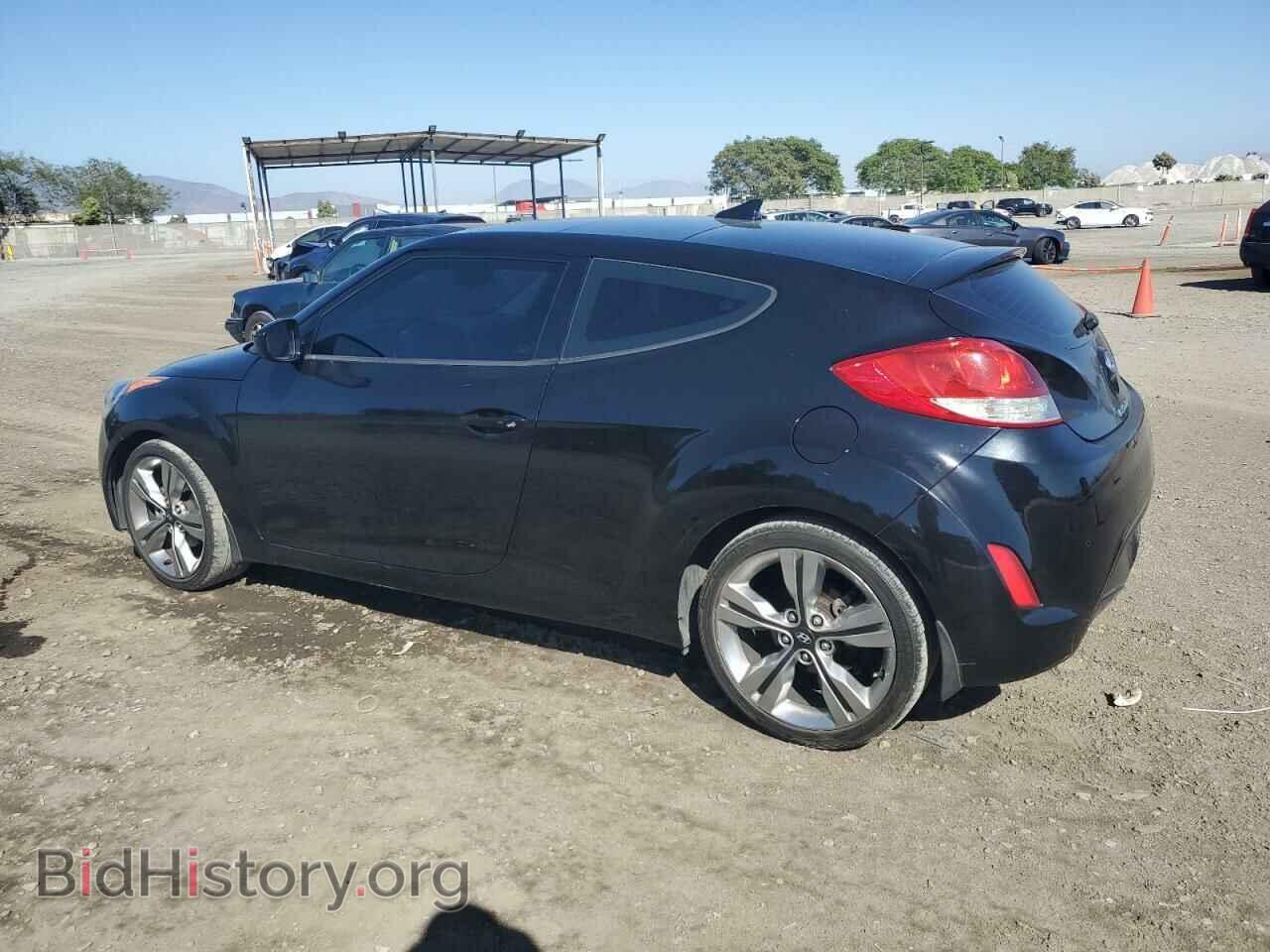 2013 HYUNDAI VELOSTER - VIN: KMHTC6AD6DU101417 - Фото 2