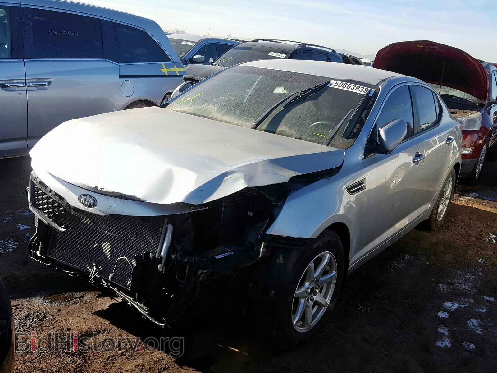 2013 KIA OPTIMA - VIN: KNAGM4A79D5413496 - Фото 2
