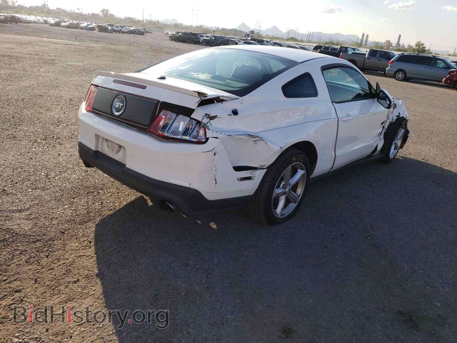 2012 FORD MUSTANG - VIN: 1ZVBP8CF2C5265087 - Фото 4