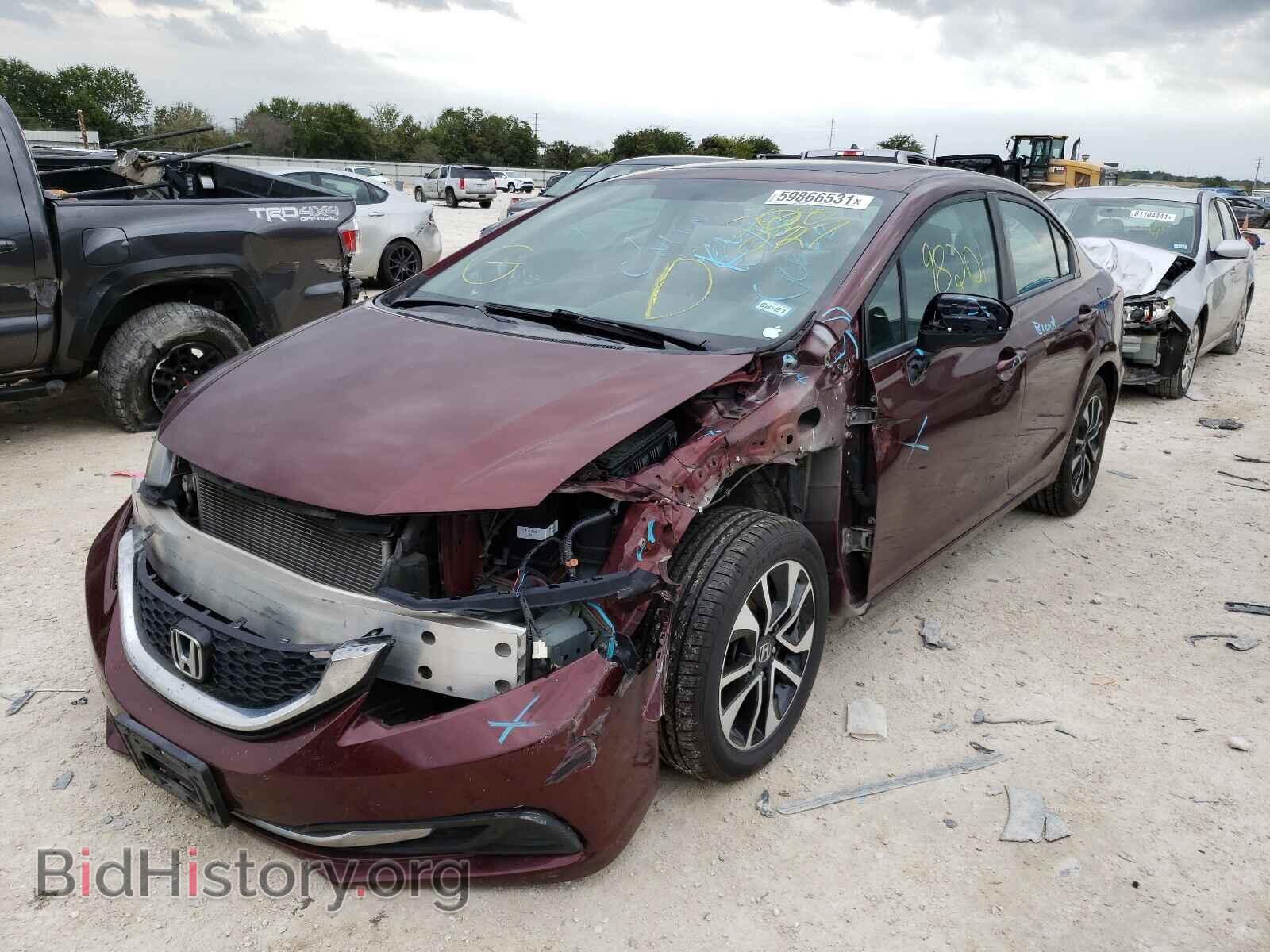 2014 HONDA CIVIC - VIN: 19XFB2F81EE208027 - Photo 2