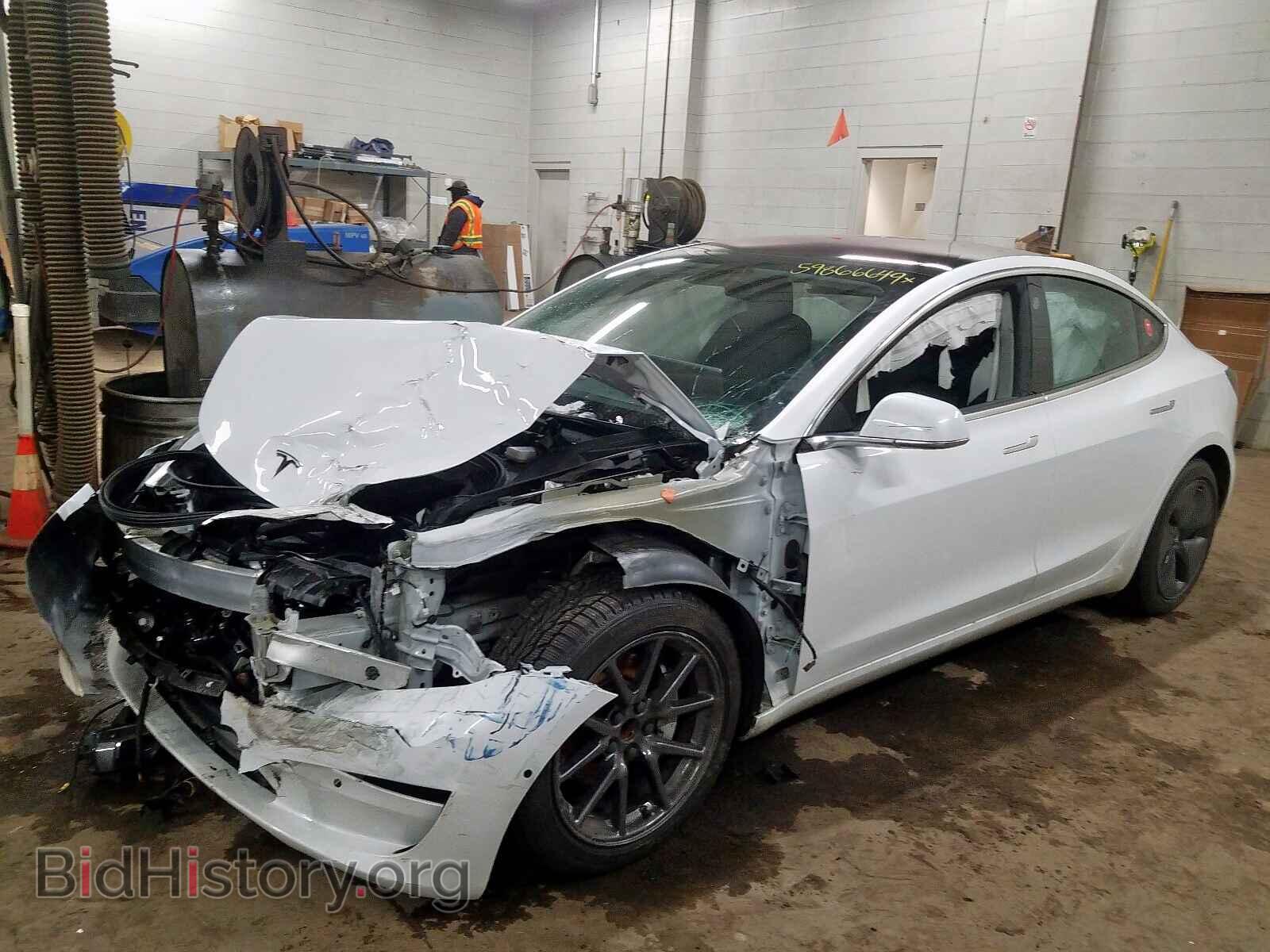 2018 TESLA MODEL 3 - VIN: 5YJ3E1EA5JF010600 - Фото 2