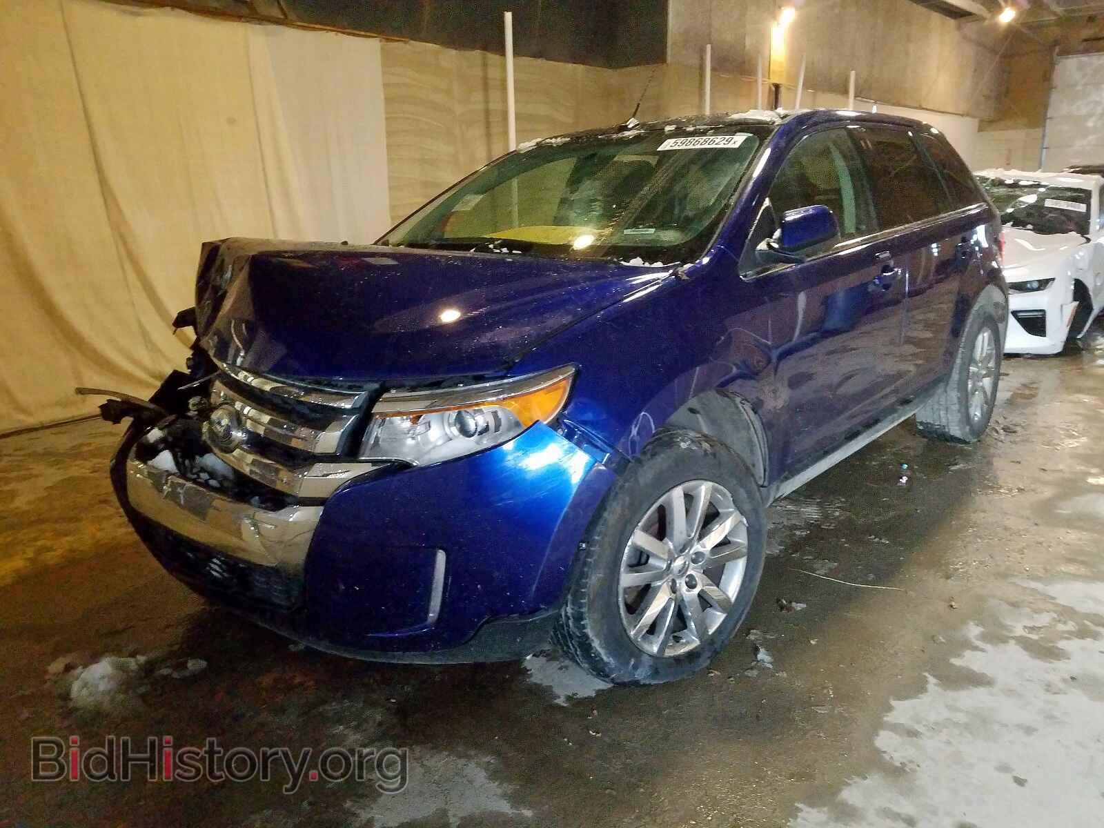 2014 FORD EDGE - VIN: 2FMDK4KC8EBA04163 - Фото 2