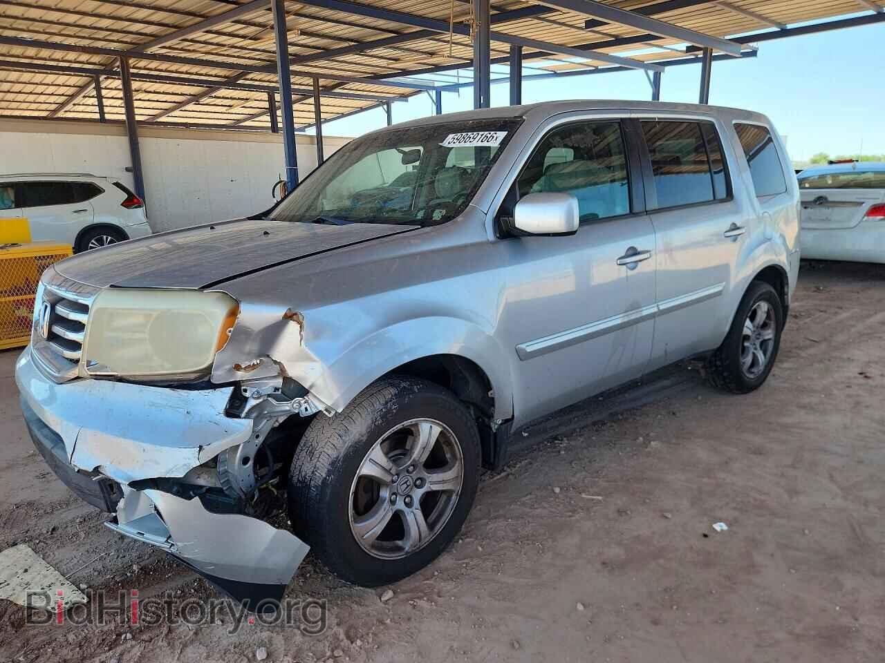 Фотография 5FNYF4H40CB070216 - HONDA PILOT 2012