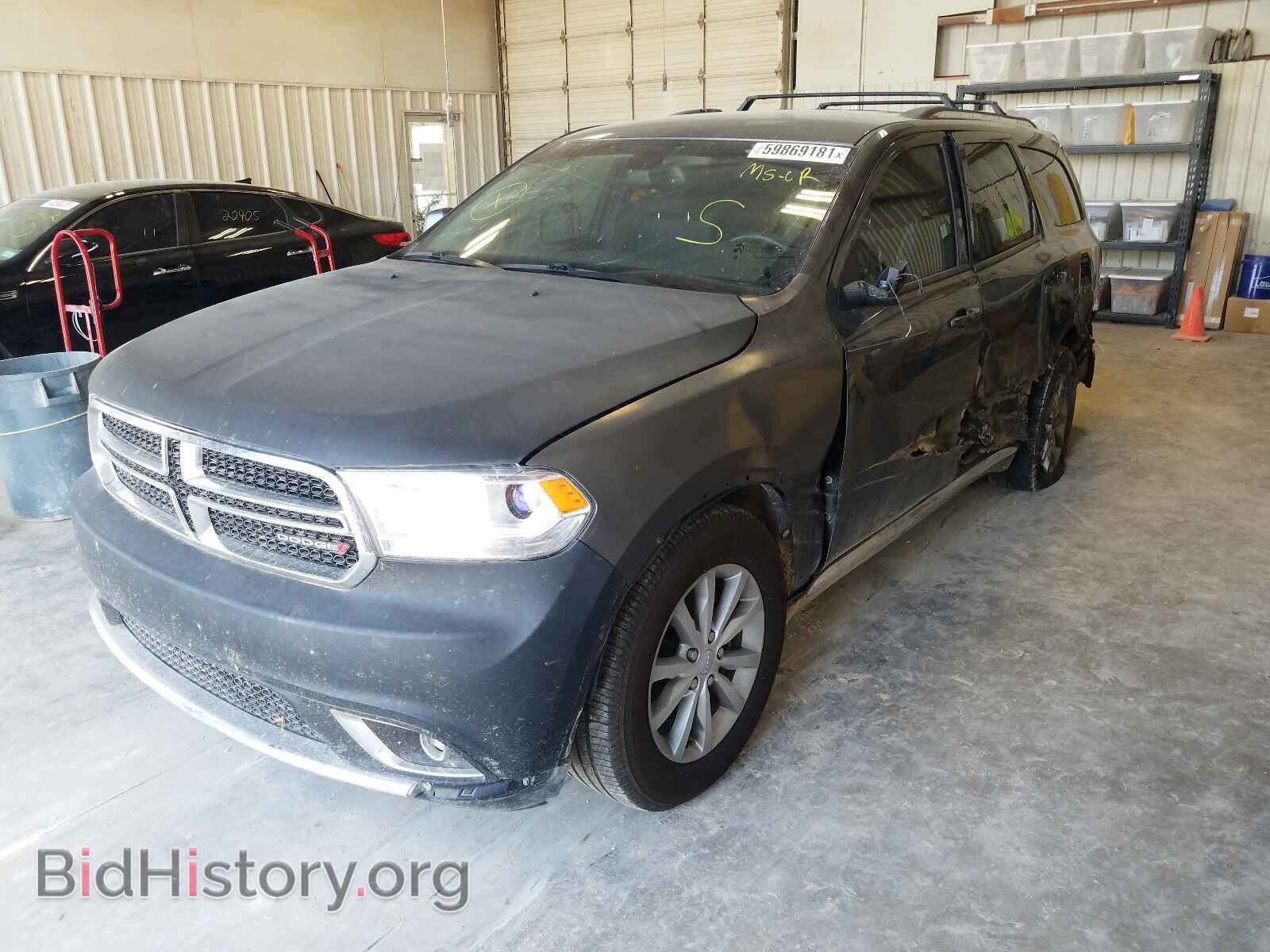 2016 DODGE DURANGO - VIN: 1C4RDHAG0GC502893 - Фото 2